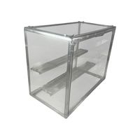 Pack 10 Cajas Organizadora Con Repisa Removible Apilable