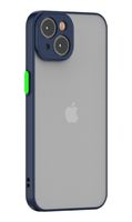 Carcasa Semi Trans Para iPhone 15 PLUS + Lamina Vidrio