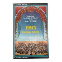 Cassette Opera Tosca Giacomo Puccini La Scala Milan Nuevo