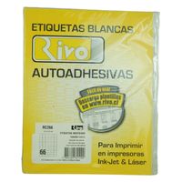 1650 ETIQUETAS 35X25CM RIVO RC266 25HJS CARTA BLANCO