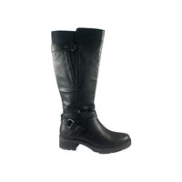 Bota Soul Naturalizer Quebec Negro Mujer