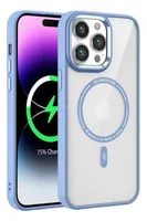 Carcasa Magnetic Tpu Para iPhone 15 PRO + Lamina Vidrio
