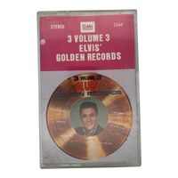 Cassette Elvis Presley Golden Records Vol 3 Nuevo