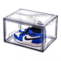 Pack 10 Cajas Organizadora Zapato Apilable Cierre Lateral