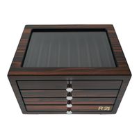 Caja de lujo Madera Ebano para 32 Lapiceras