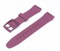 Correas compatible Relojes Swatch Silicona 19mm Diferentes Colores