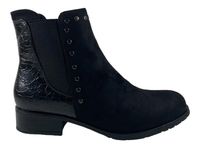 Botin Via Uno Negro Modelo 12082417