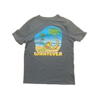 Polera Bart Simpson Whatever Azul Niño