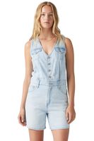 Enterito Mujer Vest Romper Celeste Levis 001WM-0000