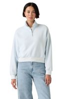 Polerón Mujer Everyday Quarter Zip Celeste Levis 005IJ-0003