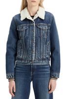 Chaqueta Mujer Original Sherpa Trucker Azul Levis 36136-0063