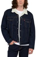 Chaqueta Hombre Regular Fit con Sherpa Azul Oscuro Levis 16365-0075