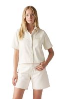 Camisa Mujer Rinoa Camp Shirt Beige Levis 001SL-0002
