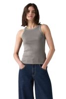 Polera Mujer Essential Racer Tank Gris Levis A3381-0024