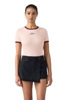 Polera Mujer Graphic Ringer Rickie Rosado Levis A3519-0064