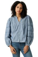 Blusa Mujer Mandy Blouse Azul Levis 001HN-0002