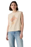 Polera Mujer Boxy Tank Beige Levis 001MW-0004