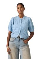 Sweater Mujer Pauline Pointelle Cardi Azul Levis 005A8-0001