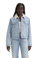 Chaqueta Mujer Original Sherpa Trucker Celeste Levis 36136-0071