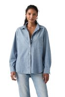 Blusa Mujer Harlie Boyfriend Shirt Azul Levis 001HM-0021