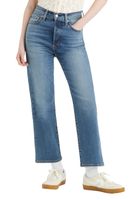 Jeans Mujer Ribcage Straight Ankle Azul Levis 72693-0208
