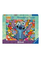 Puzzle Rompecabezas Ravensburger Disney 1000 piezas - Stitch en Flores