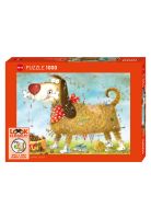 Puzzle Rompecabezas Heye 1000 Piezas - At The Dog, Marino Degano
