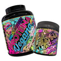 CREATINA MONOHIDRATADA 300GR PACK PROTEINA VEGANA CAPPUCCINO COCO 5LB