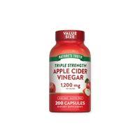 VINAGRE DE MANZANA 1200MG 200 CPS - NATURE´S TRUTH