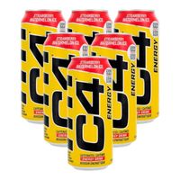 pack 6 energeticas c4 473ml  c/u cellucor - Strawberry watermelon
