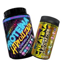 PROTEINA HIDROLIZADA DULCE DE LECHE 2,3 LB + CREATINA 40 SV MANGO MARACUYA