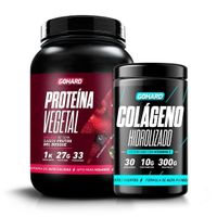 PACK PROTEINA VEGETAL FRUTOS DEL BOSQUE + COLAGENO HIDROLIZADO SIN SABOR - GOHARD