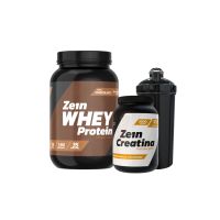 PACK PROTEINA WHEY 1.1KG + CREATINA 500GR + SHAKER - ZEIN
