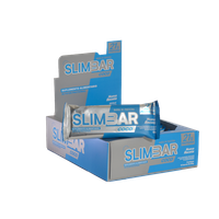 Box 12 Barras de proteína 20gr de proteína 60gr Slimbar Coco