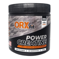 CREATINA POWER 100 %  MONOHIDRATADA 300GR - ORXFIT