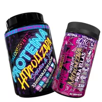 PROTEINA HIDROLIZADA DULCE DE LECHE 2,3 LB + CREATINA 40 SV CANDY POP