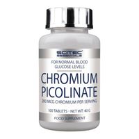 Picolonate de chromo 100 tabletas Scitec Nutrition