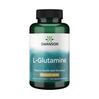 L GLUTAMINA 500MG 100 CAPSULAS VEGANAS SWANSON