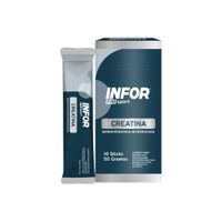 CREATINA MONOHIDRATADA 10 STICKS DE 5 GRAMOS SIN SABOR - INFOR
