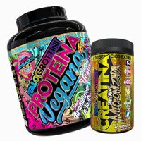 Proteina Vegana 73s Arandanos + Creatina 40s Mango