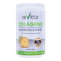 Colágeno Hidrolizado + Vitaminas - piña 450 grs 30 servicios - Revitta
