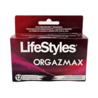 PRESERVATIVOS ORGAZMAX 12 UNIDADES - LIFESTYLES