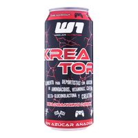 6 Bebidas energéticas Kreator extreme punch 300mg cafeína 473 cc
