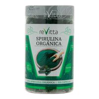Spirulina orgánica 300 cápsulas - Revitta