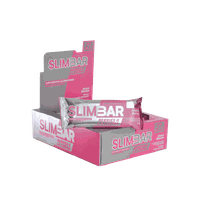 Box 12 barras de proteina  60GR C/U BERRIES A LA CREMA - SLIMBAR