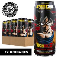 PACK 12 ENERGETICAS STRIKE ONE ENERGY DRINK DRAGON BALL STRIKEONE