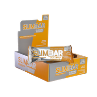 Box 12 Barras de proteína  22gr de proteína  Slimbar Manjar Plátano