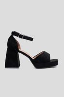 Taco Mujer Negro Abigail Boteli