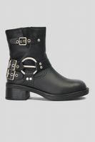 Botín Mujer Negro Dahia Thunder Blue