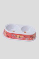 Plato Doble Plástico Rojo Chinitown